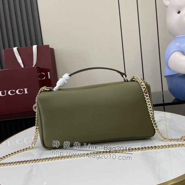 Gucci專櫃古馳最新款Milano系列小號手提包鏈條女包 jh2375型號：806016